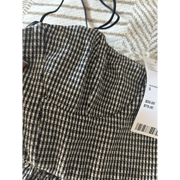 NWT Black and White Gingham Urban Outfitters Romper - Picture 5 of 6